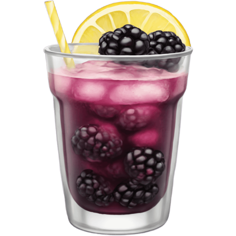 Blackberry Lemonade  emoji