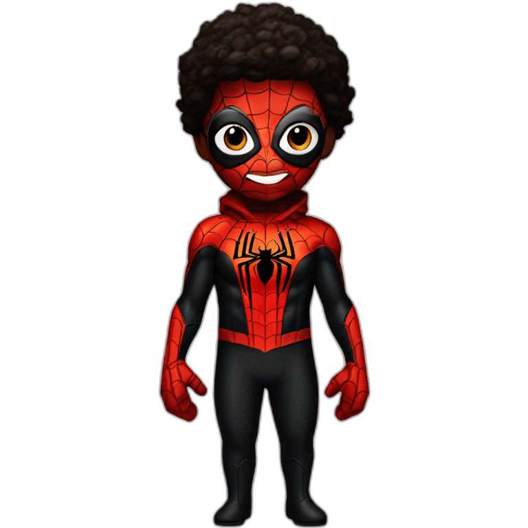 Spiderman miles morales emoji