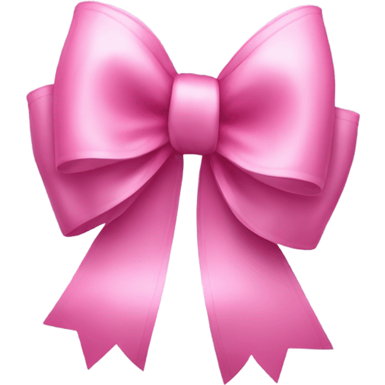 Pink bow emoji