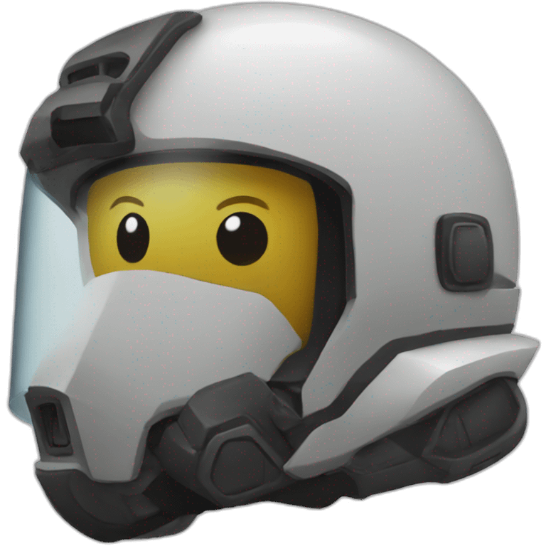 Anti-Matter Helmet emoji