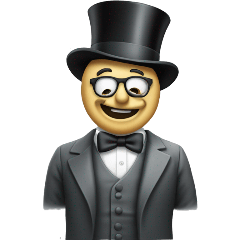 Monopoly man emoji