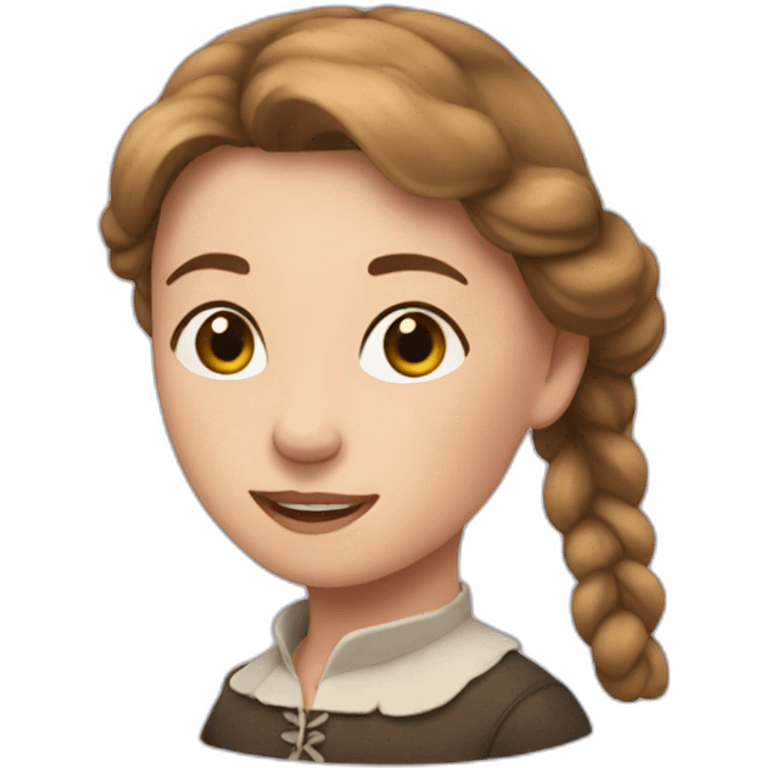 Anne with an e emoji