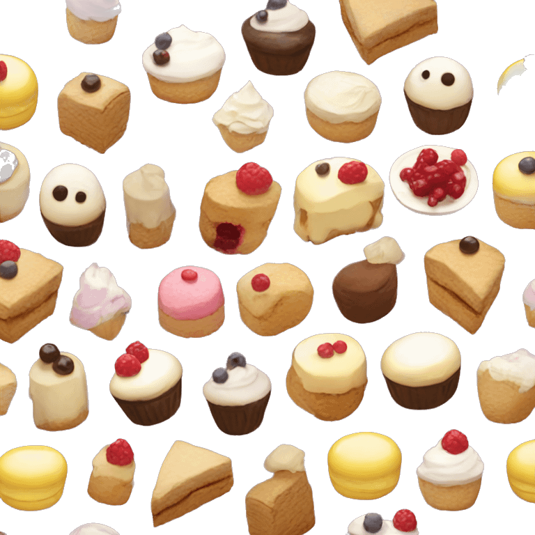 Single desserts emoji