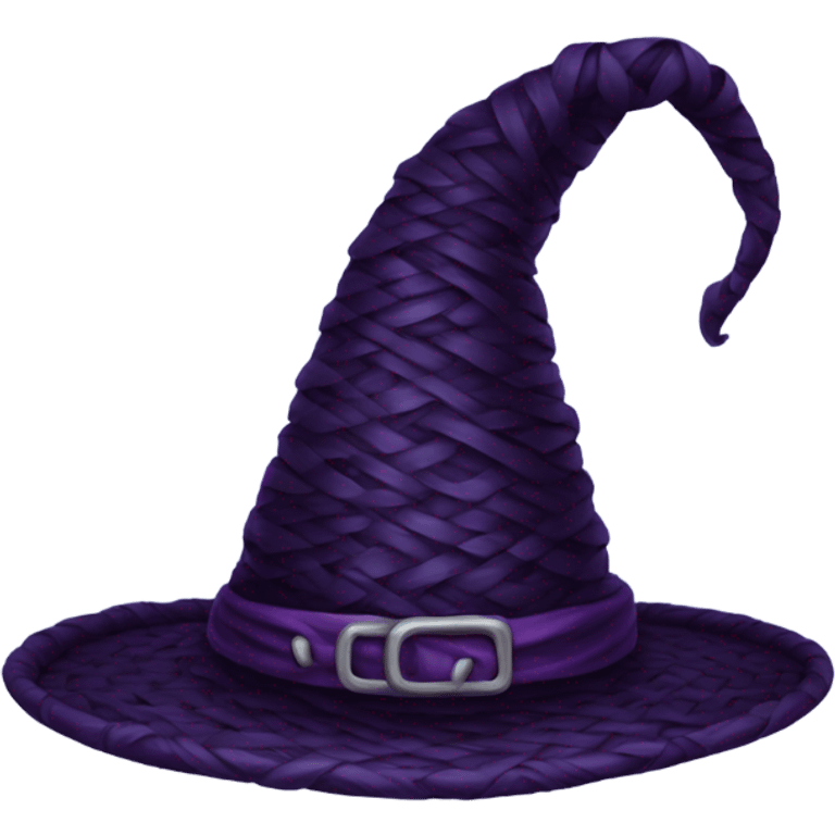 Woven witch hat emoji