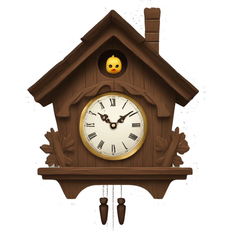 Cuckoo clock emoji