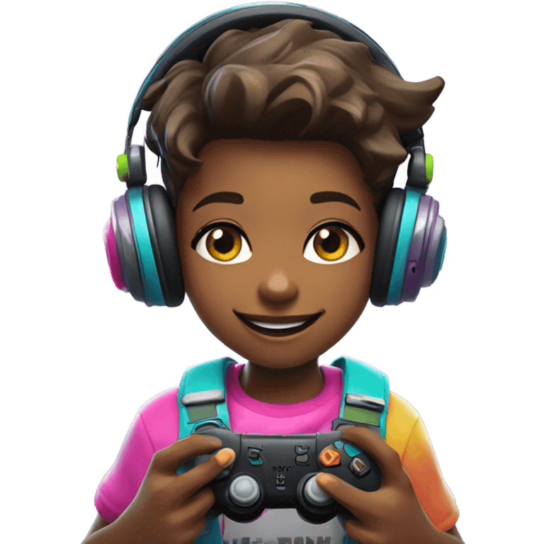 Fortnite kid emoji