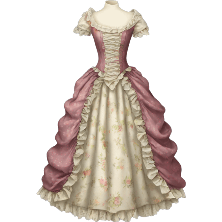 rococo dress emoji