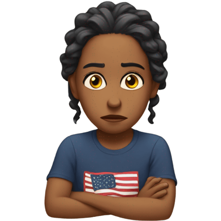 Kamala sad emoji