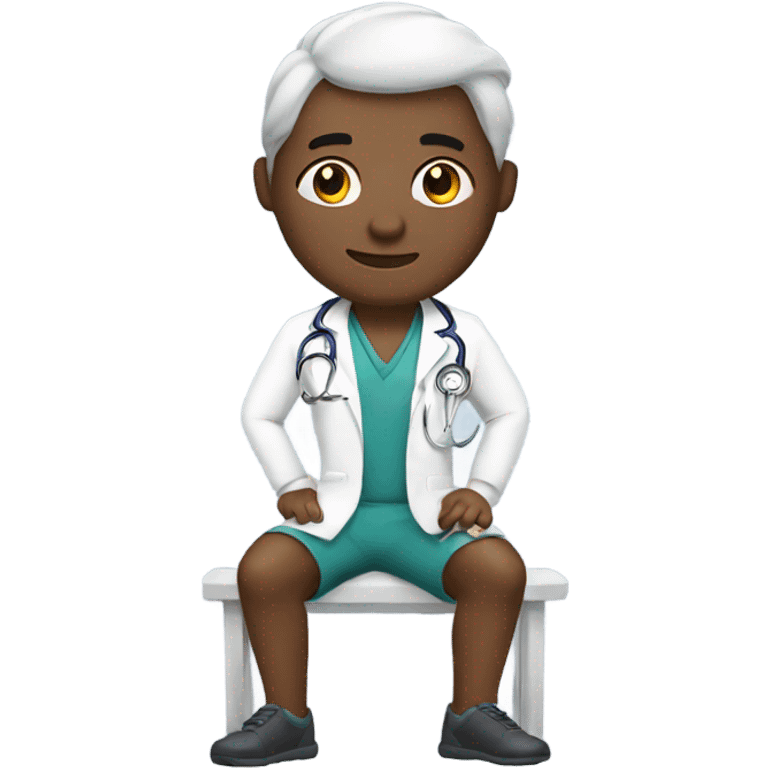 Doctor working out  emoji