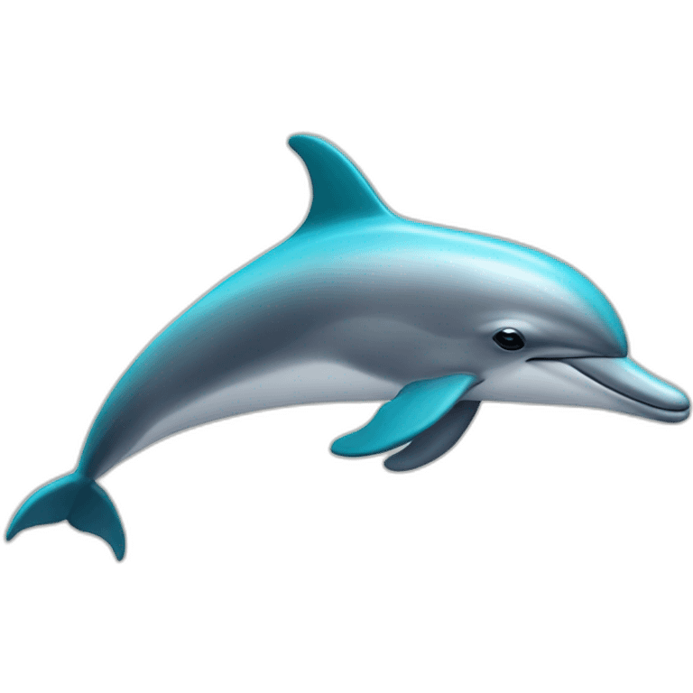 dolphin-with-stripes-and-legs emoji