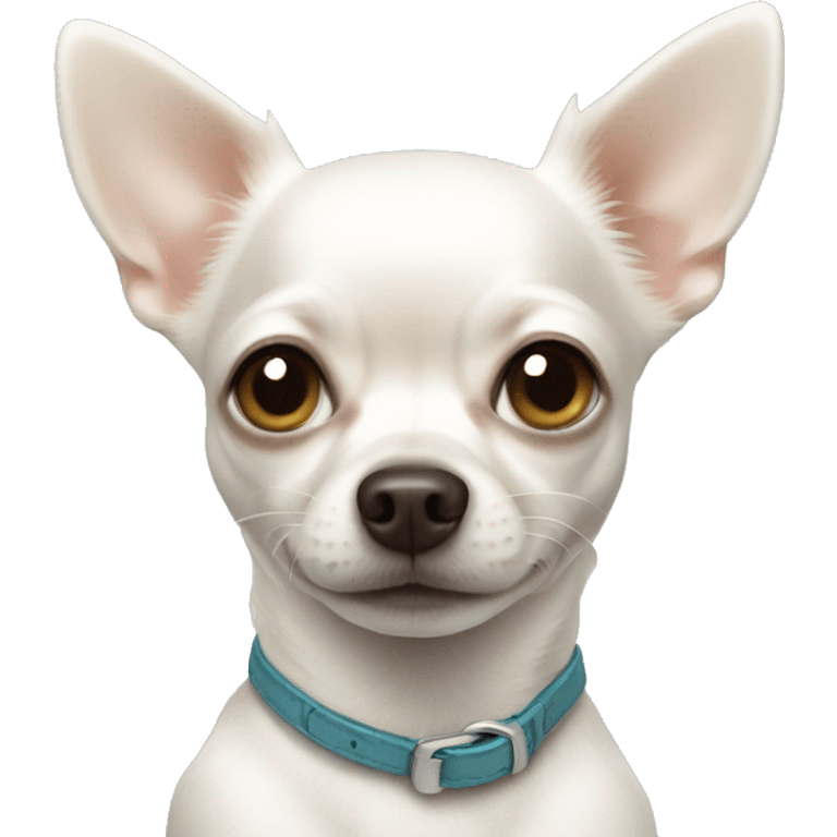 White Chihuahua emoji