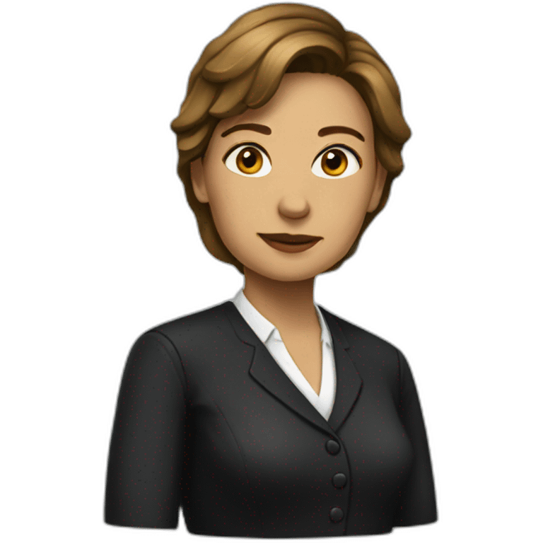 law woman emoji