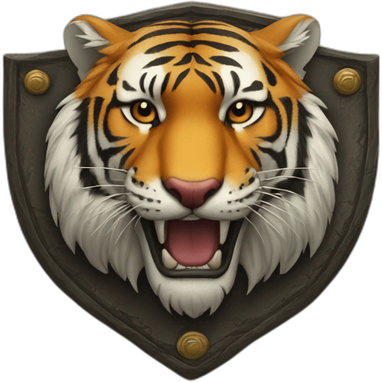 Coat of arm of Tiger  emoji