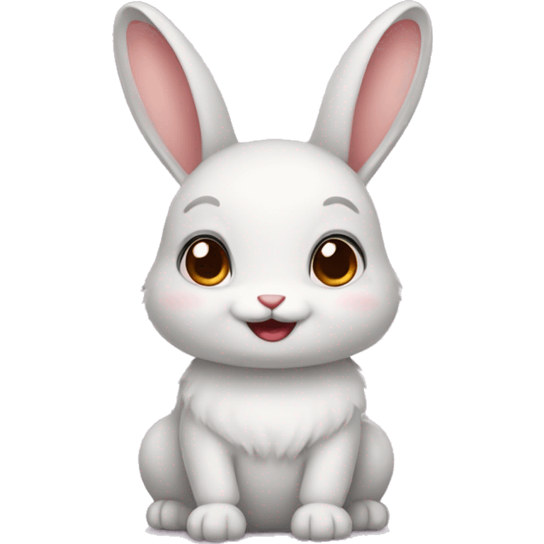 cute bunny emoji