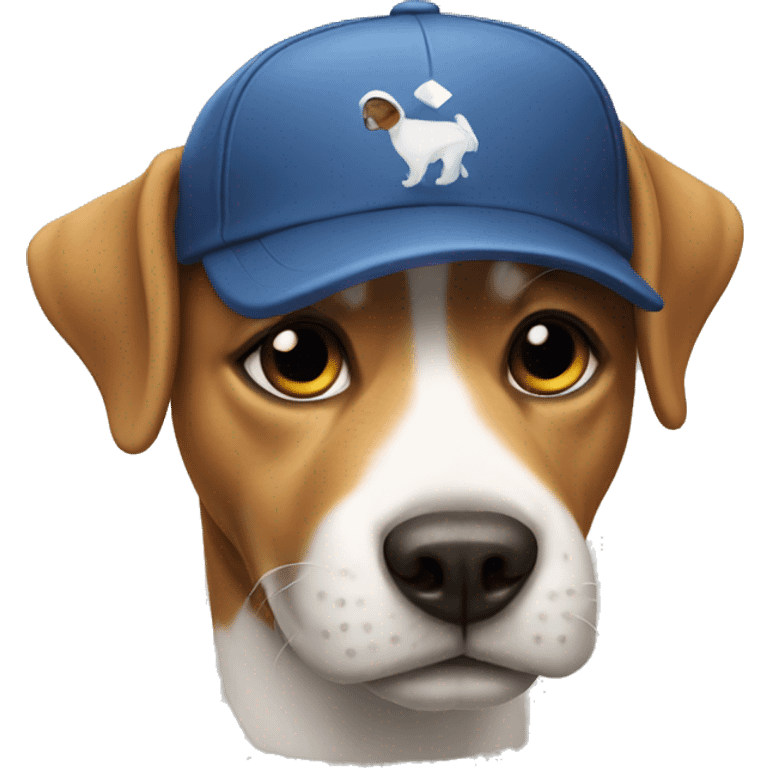 dog with cap emoji