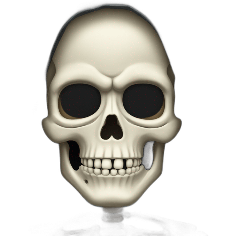 Dark vador skeleton emoji