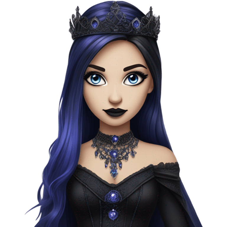 raven queen from mattel ever after high emoji