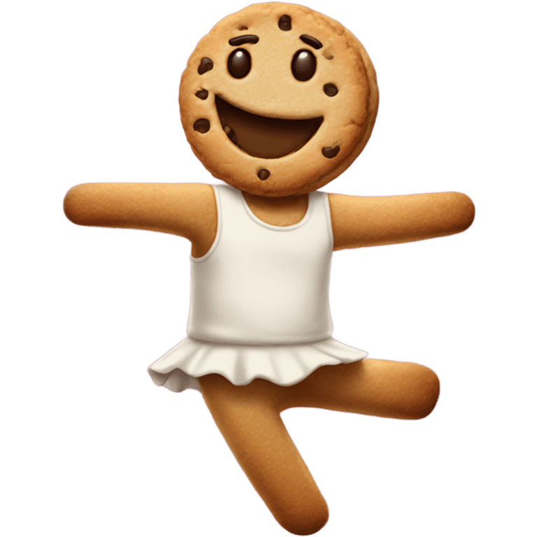 dancing cookie  emoji