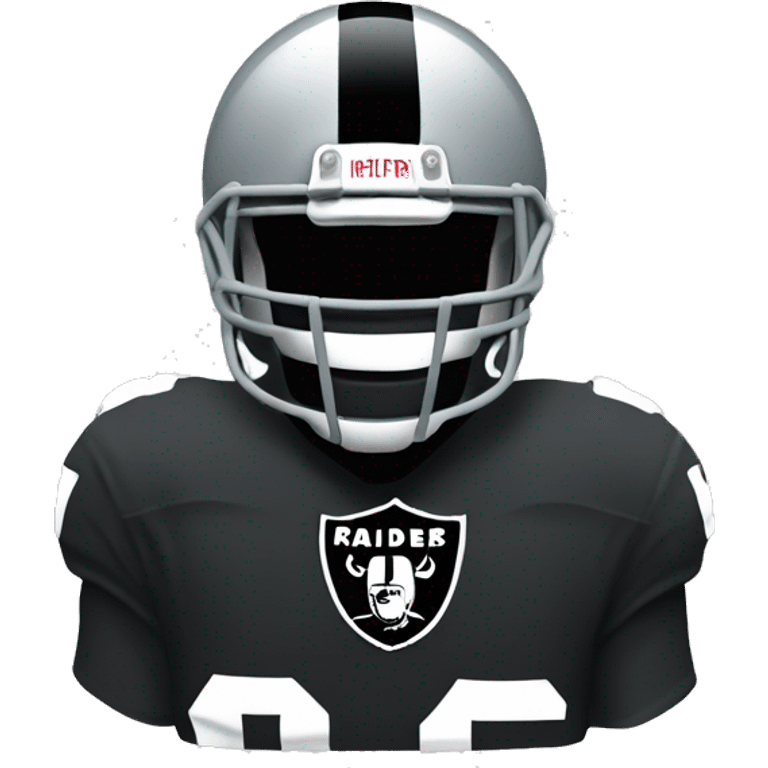 Las Vegas raiders football emoji