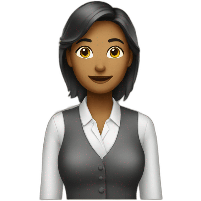 woman store clerk emoji