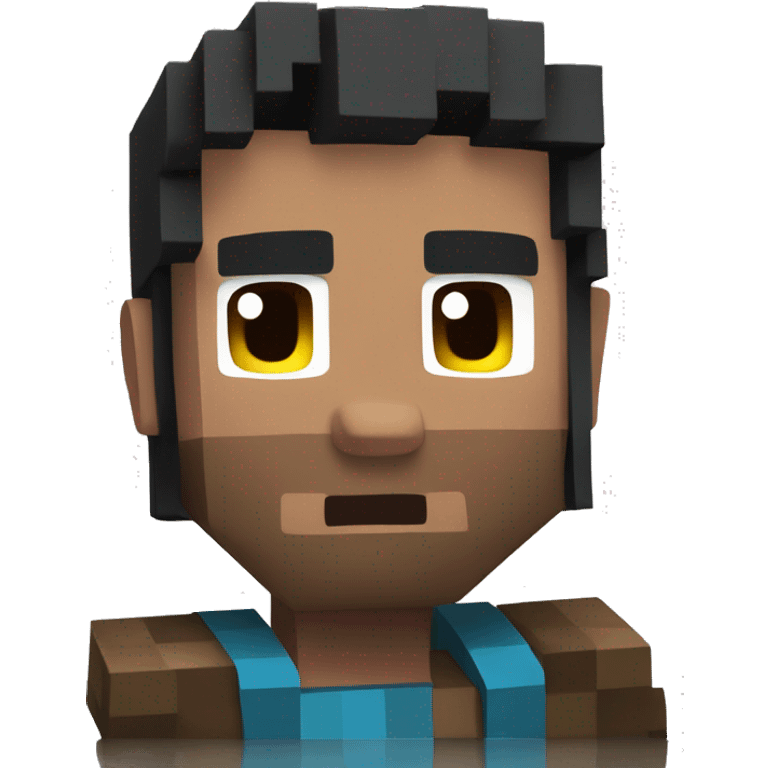 steve minecraft emoji