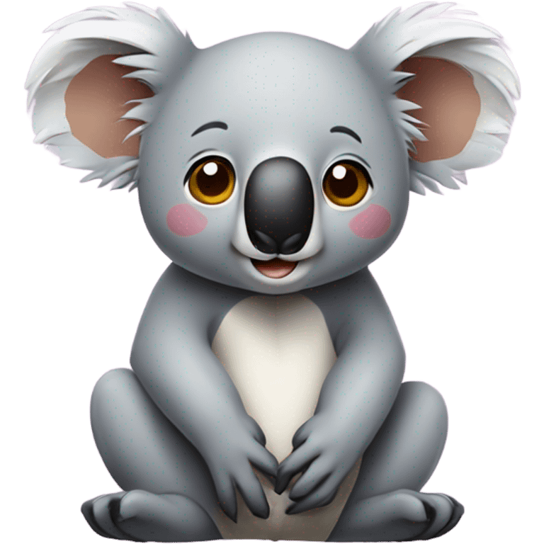 Koala corazón  emoji