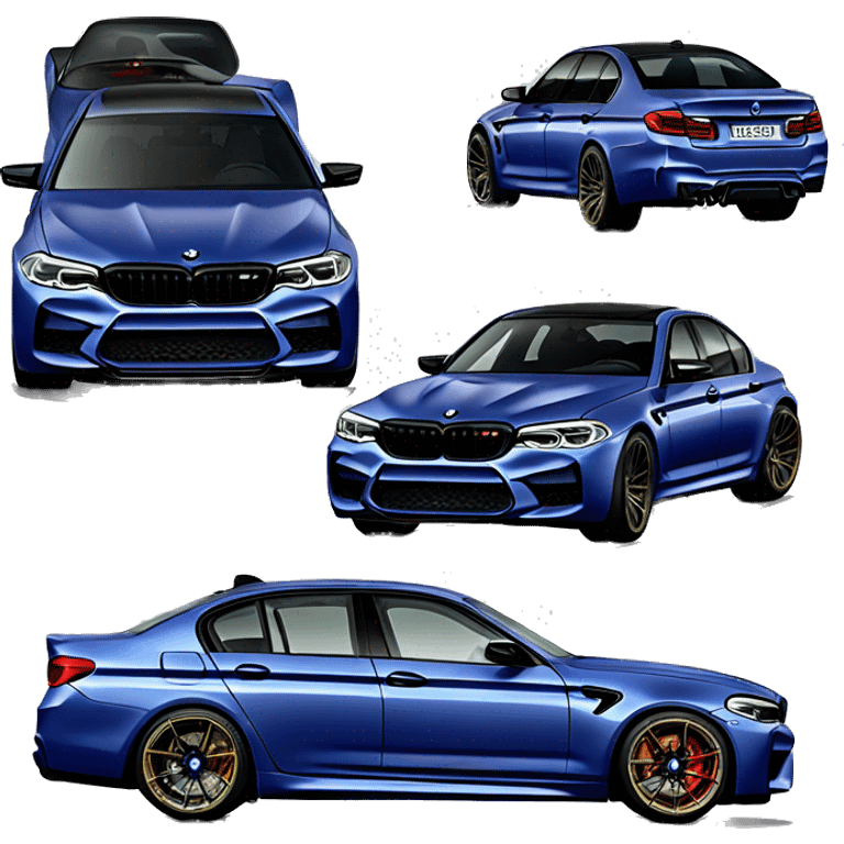 Bmw m5 f90 drift emoji