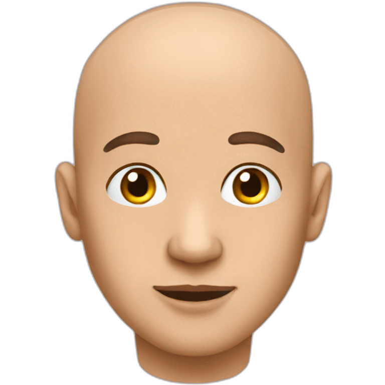 Bald emoji