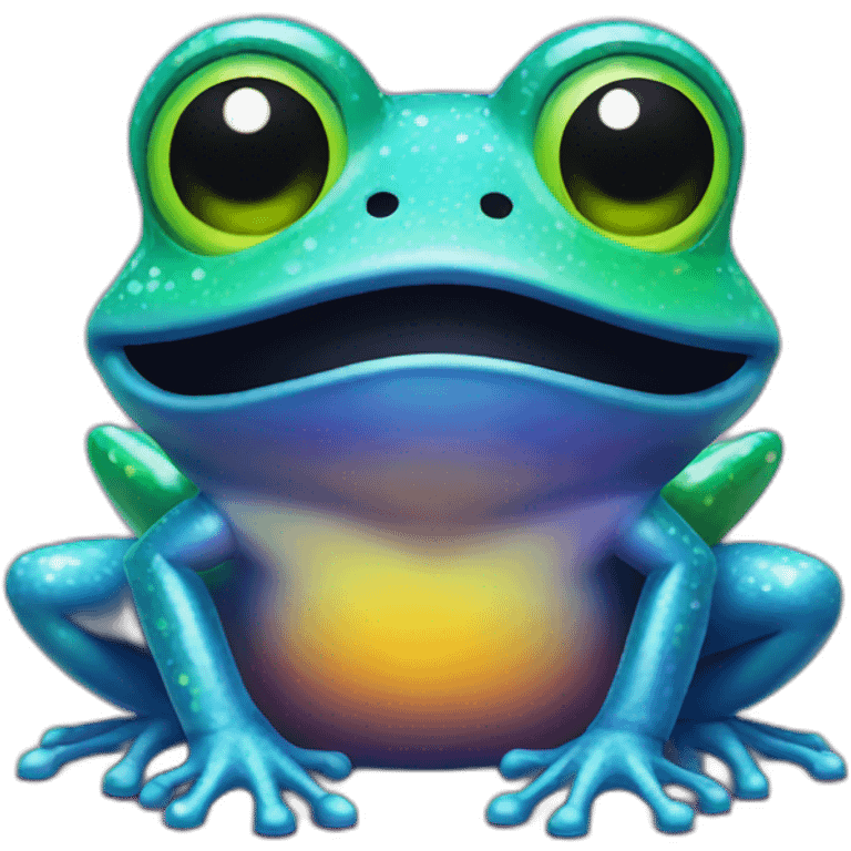 disco frog emoji