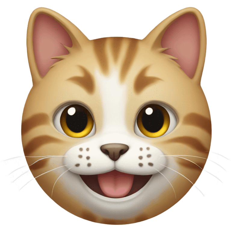 Cat smiling  emoji