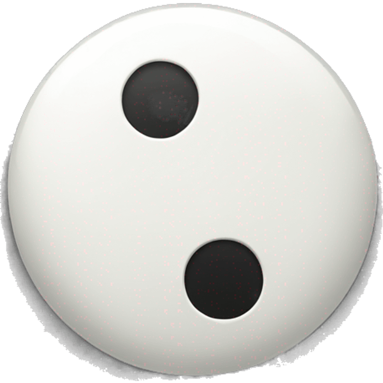 Ying yang emoji