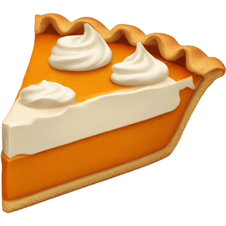 Pumpkin pie  emoji