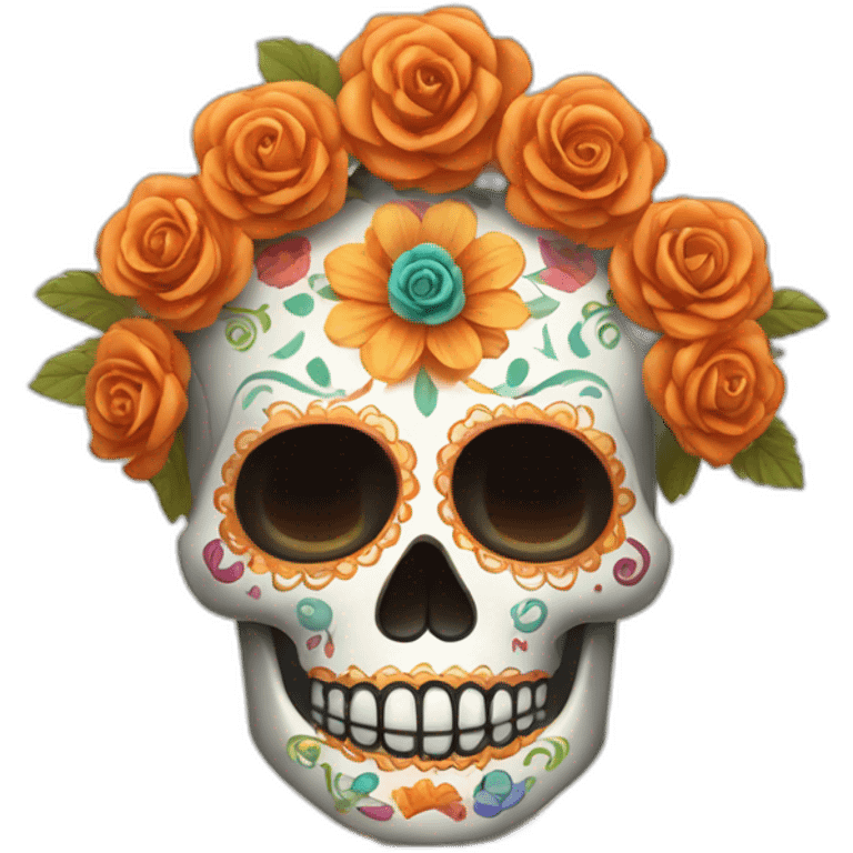 altar del dia de los muertos emoji