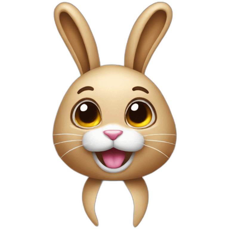 Hot-bunny emoji