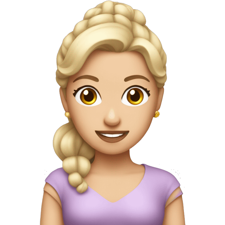 pilates princess emoji