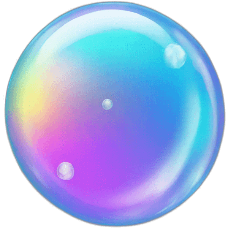 soap bubble emoji