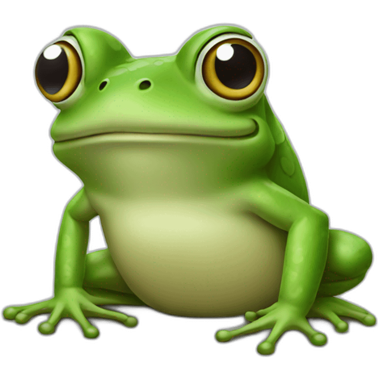 french frog emoji