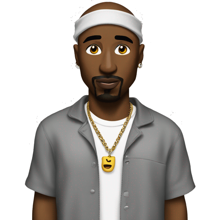 Tupac  emoji