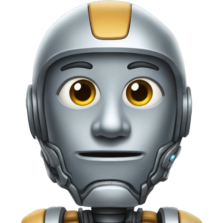 robot view people emoji