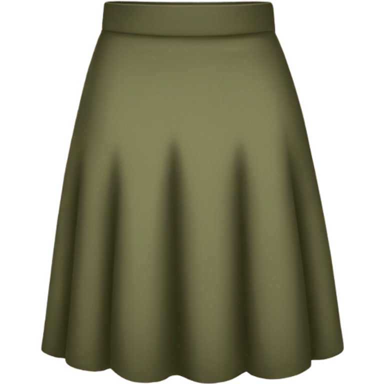 olive skirt emoji