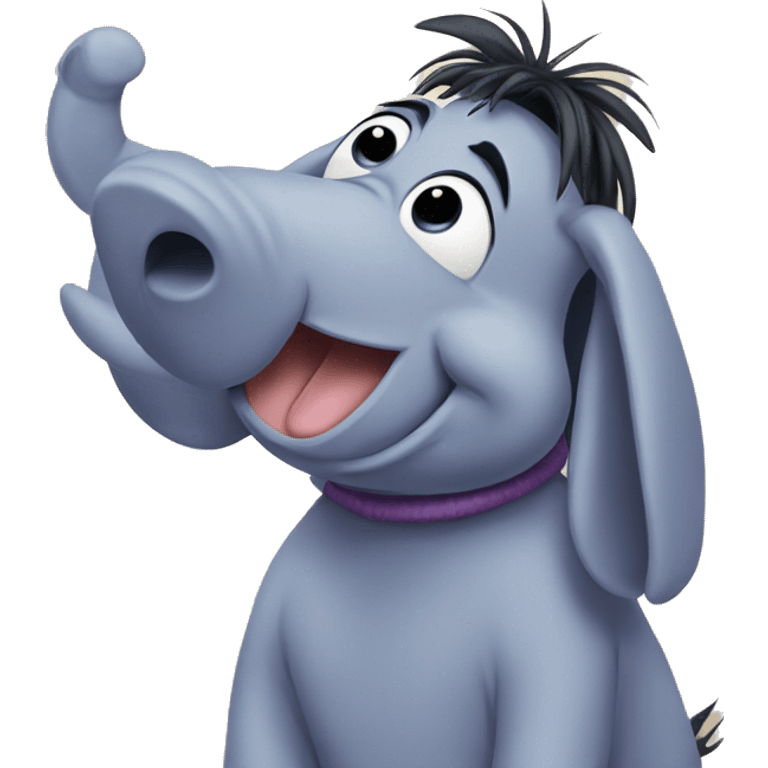 Eeyore playing emoji