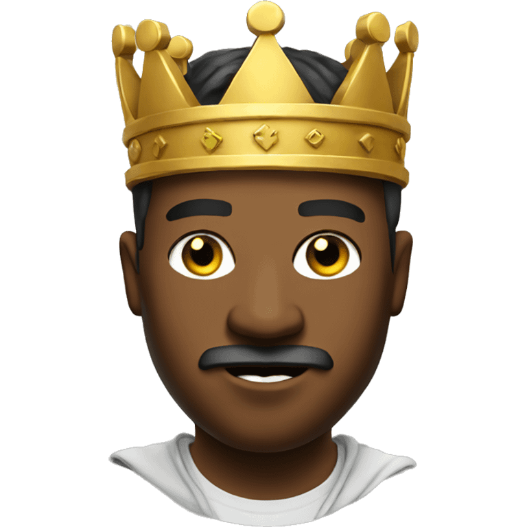 Bitcoin king emoji