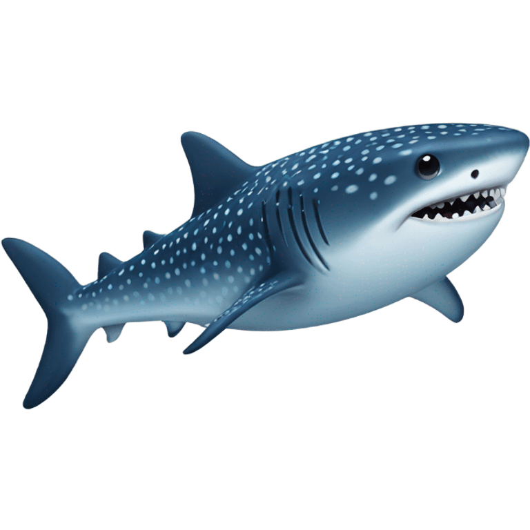 Make a whale shark emoji emoji