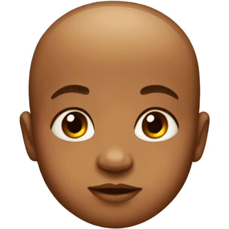 Big headed baby emoji