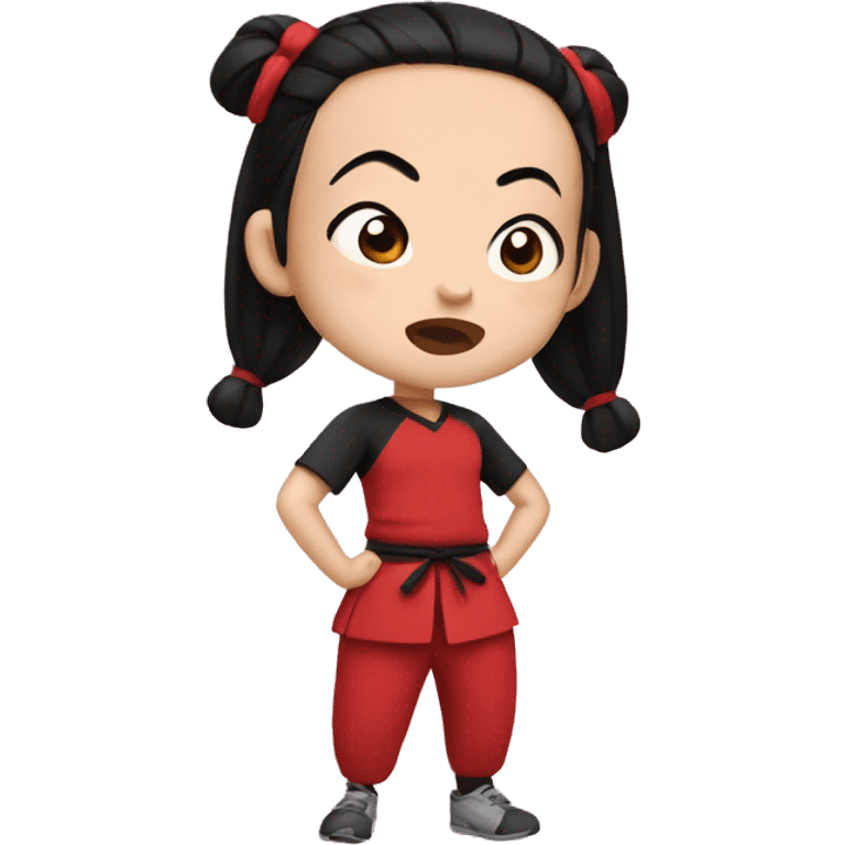 Pucca mad emoji