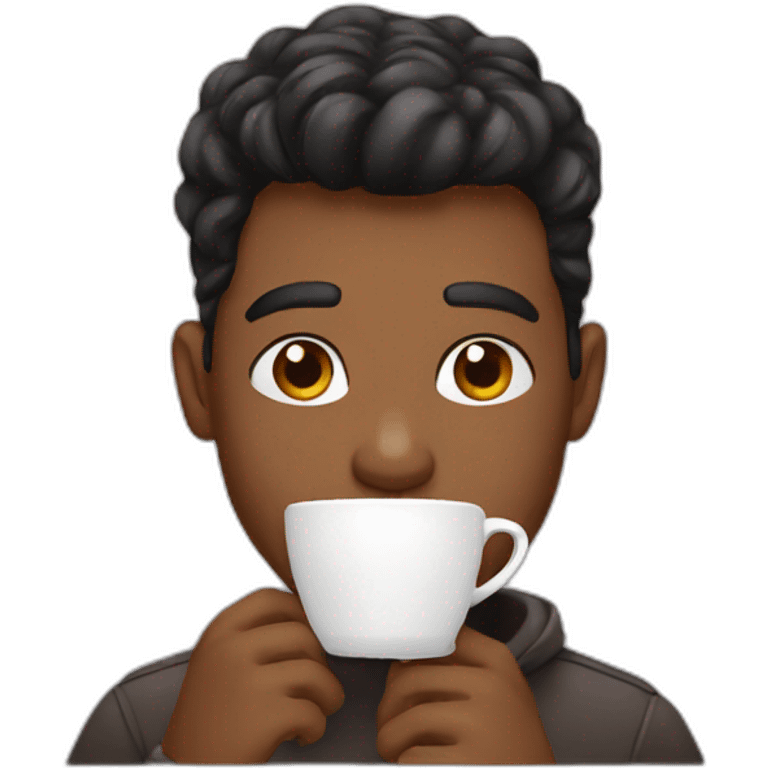 people drinking coffee emoji