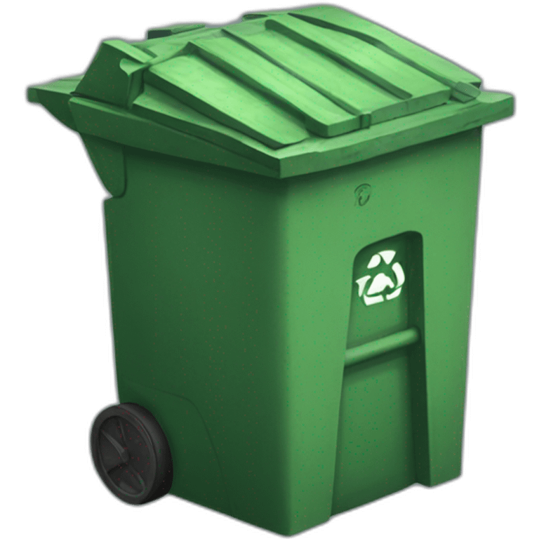 garbage container emoji