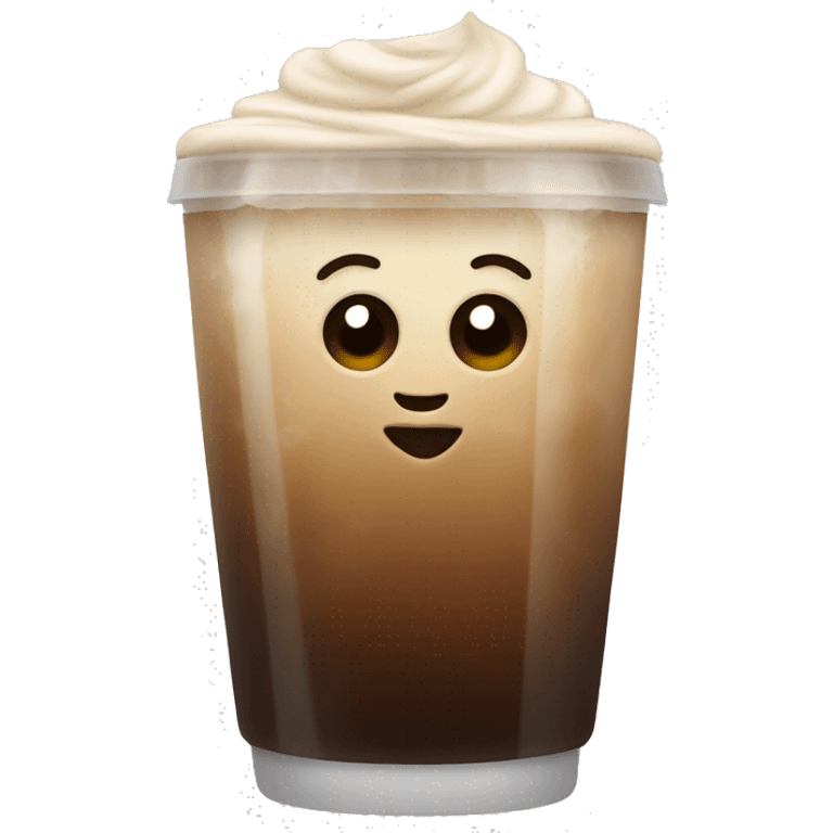 Ice coffe emoji