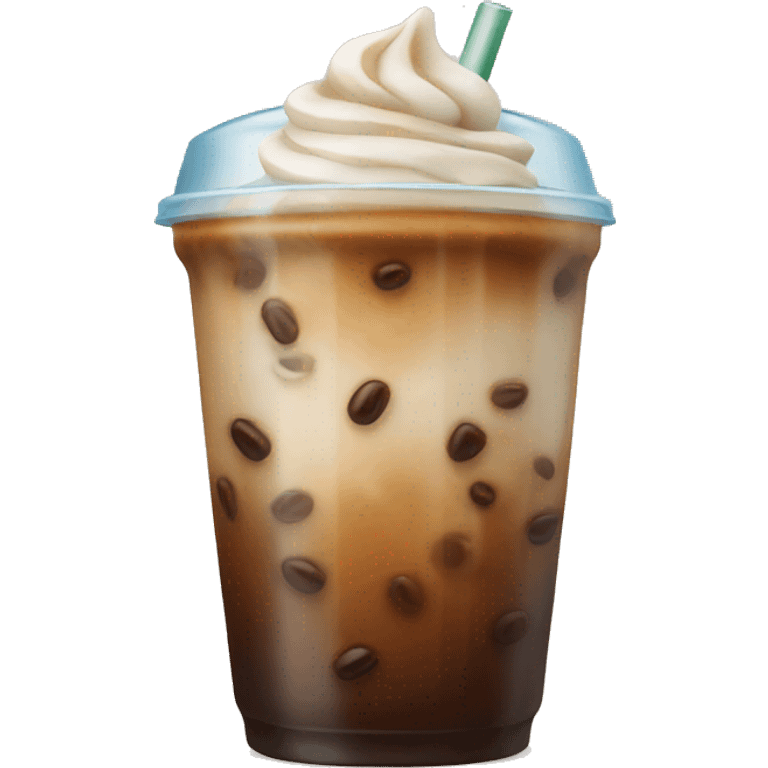 Iced coffee emoji