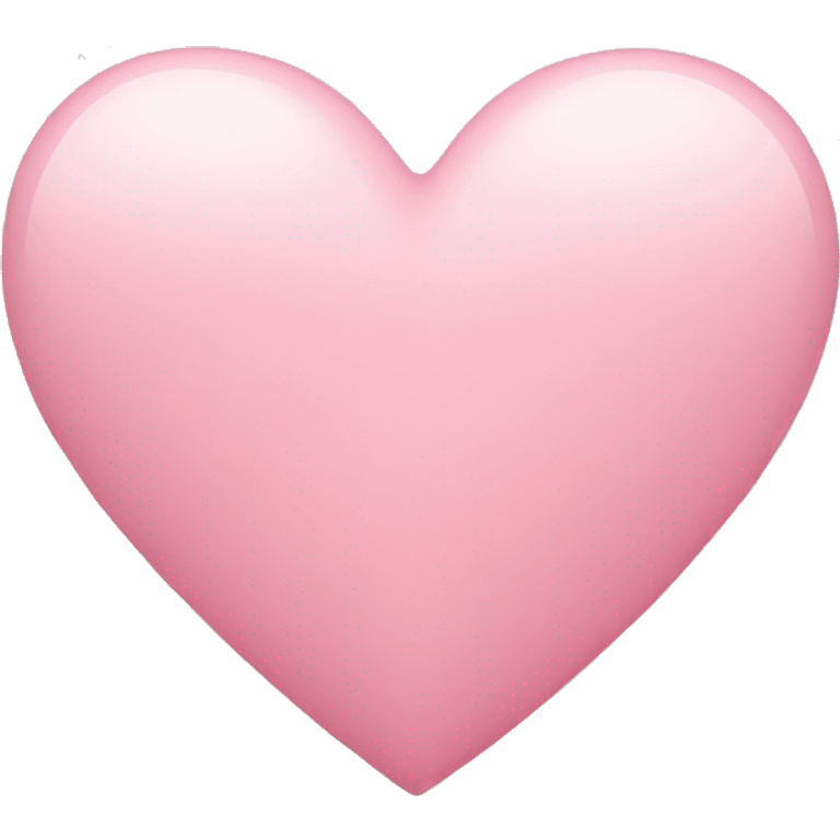 light pink heart emoji